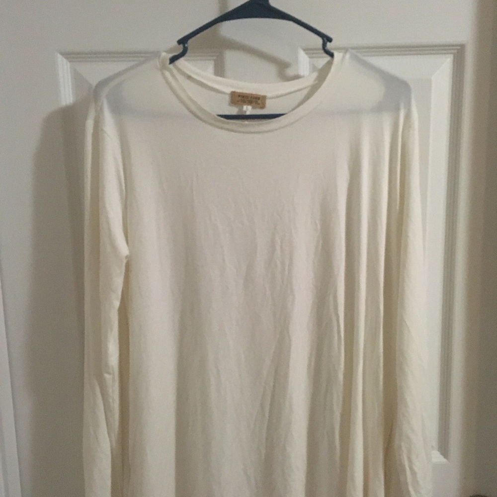 White Piko Dress